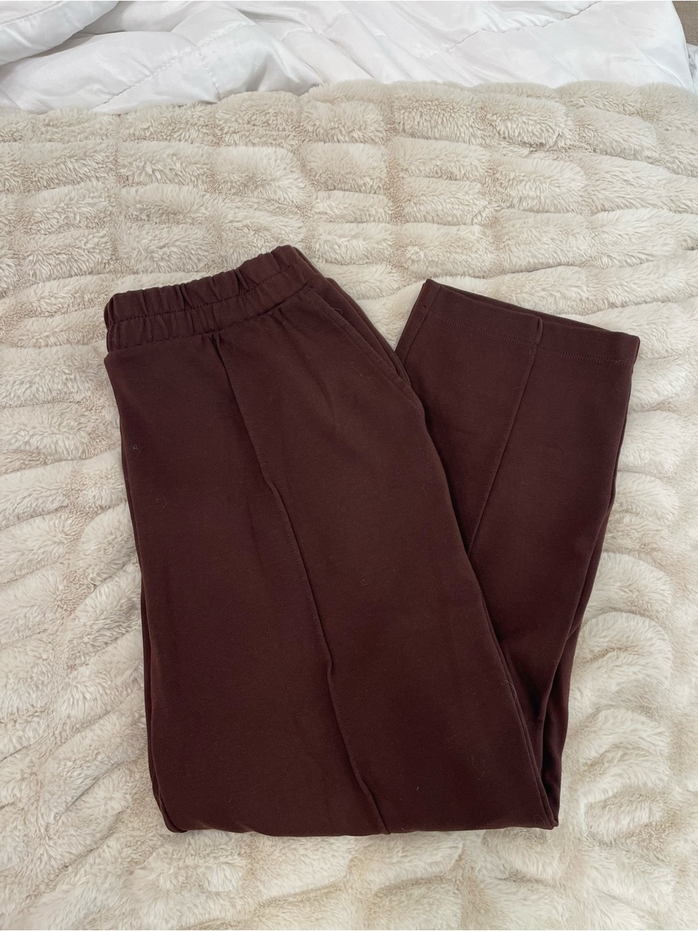 Women’s High Rise Tapered Ankle Knit Pull On Pants